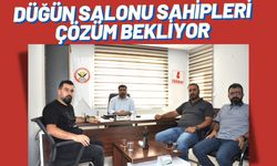 Düğün Salonu Sahipleri Çözüm Bekliyor